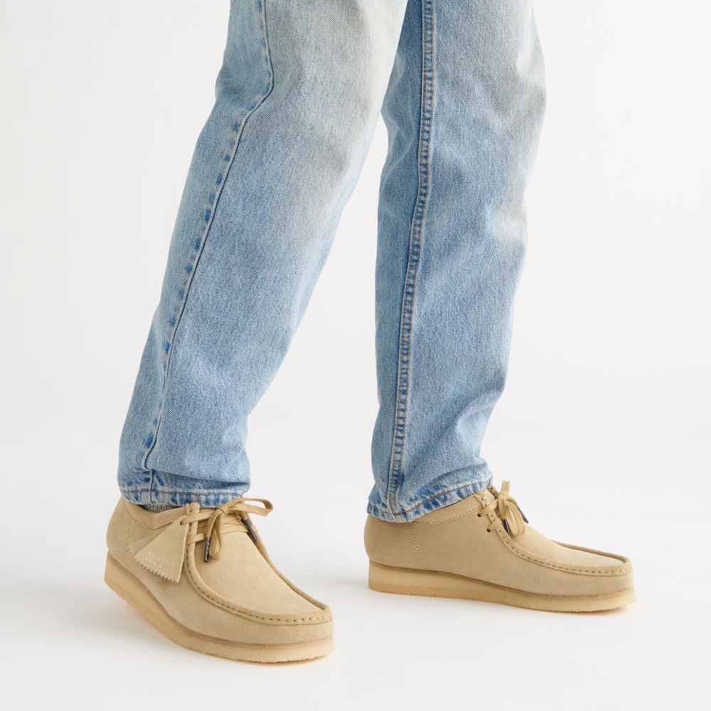 Wallabee Maple Suede Clarks